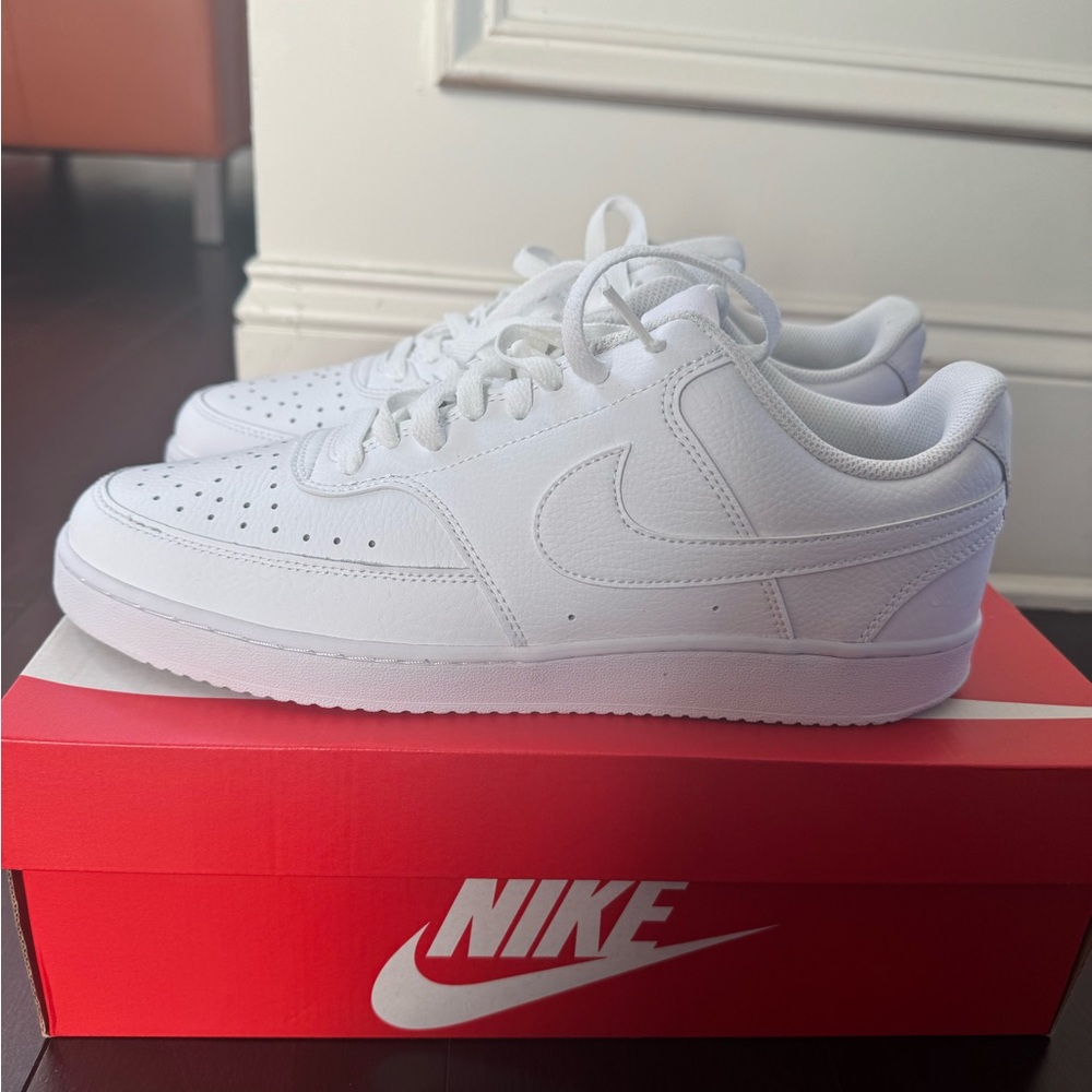 Nike Men's All-White Sneakers